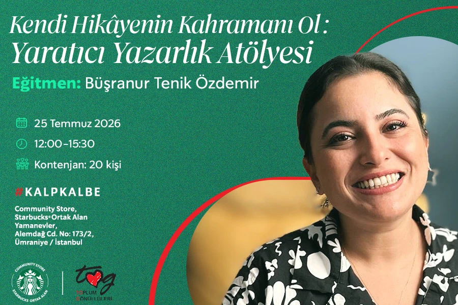 Kendi Hikâyenin Kahramanı Ol: Yaratıcı Yazarlık Atölyesi