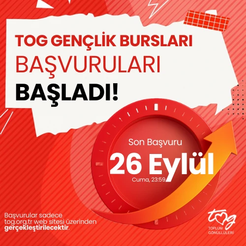 Gençlik Bursları Yeni sınıf başvuru formu