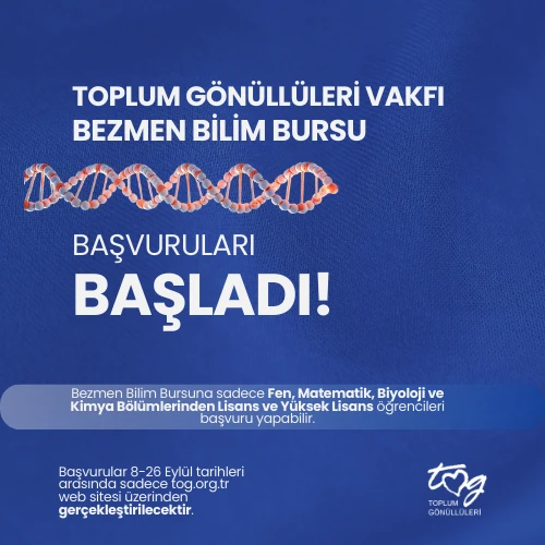 Bezmen Bilim Destek Burs Fonu başvuru formu