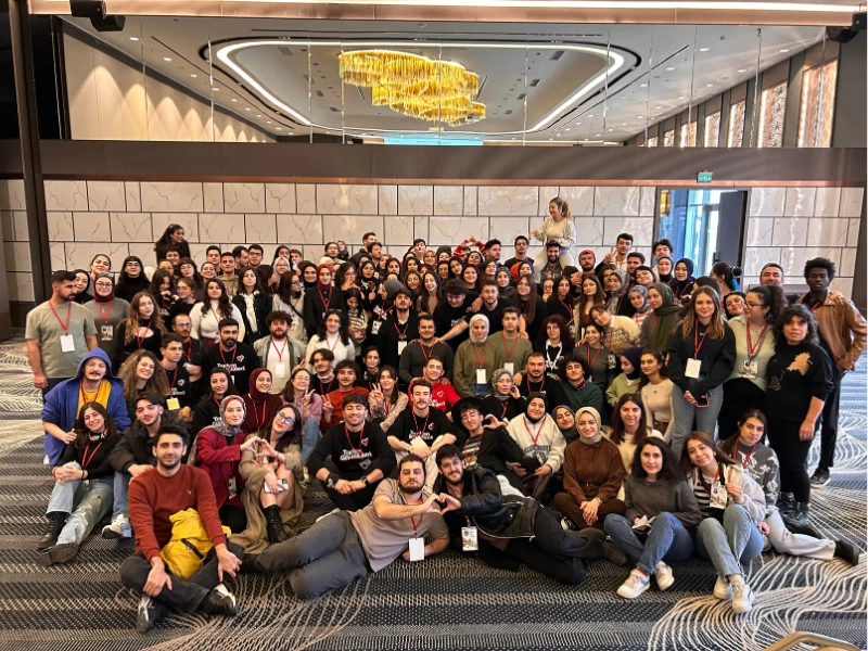 Young People Gathered at the 35th Youth Council