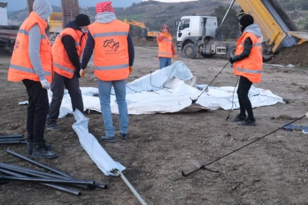 Toplum Gönüllüleri Vakfı Afet Çalışmaları