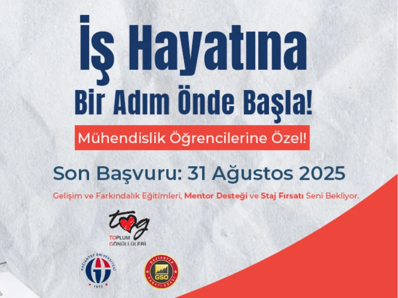 GÜÇ GENÇTE, GELECEK GAZİANTEP’TE PROJESİNE BAŞVURULAR BAŞLADI!